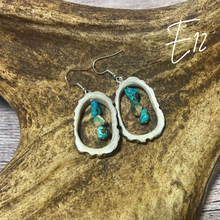 Load image into Gallery viewer, Elk Antler Earrings
