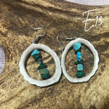 Load image into Gallery viewer, Elk Antler Earrings
