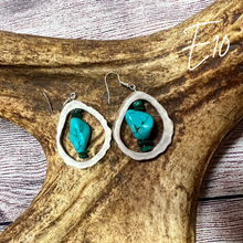 Load image into Gallery viewer, Elk Antler Earrings
