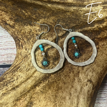 Load image into Gallery viewer, Elk Antler Earrings
