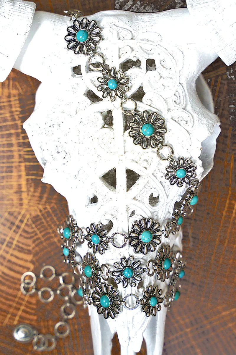 Wildflower Concho Belt